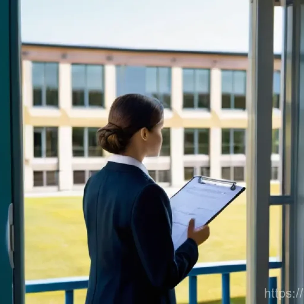 형법상 과실범 처벌 기준 - **Prompt 1: Diligent School Safety Check**
"A clean and modern elementary school building with l...