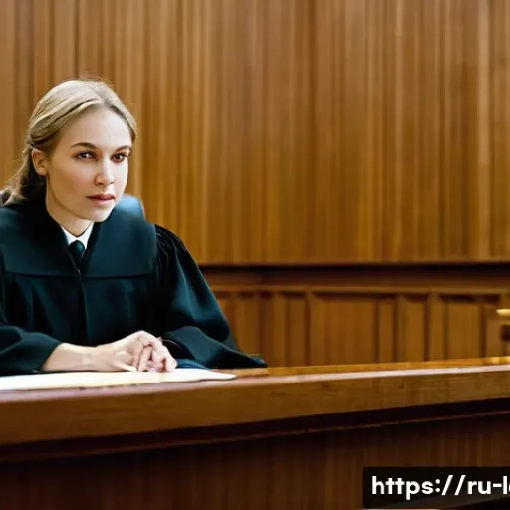 민사소송법상 대법원 판례 - **Modern Russian Courtroom: The Rise of Audio Evidence**
    A realistic, well-lit image depicting a...